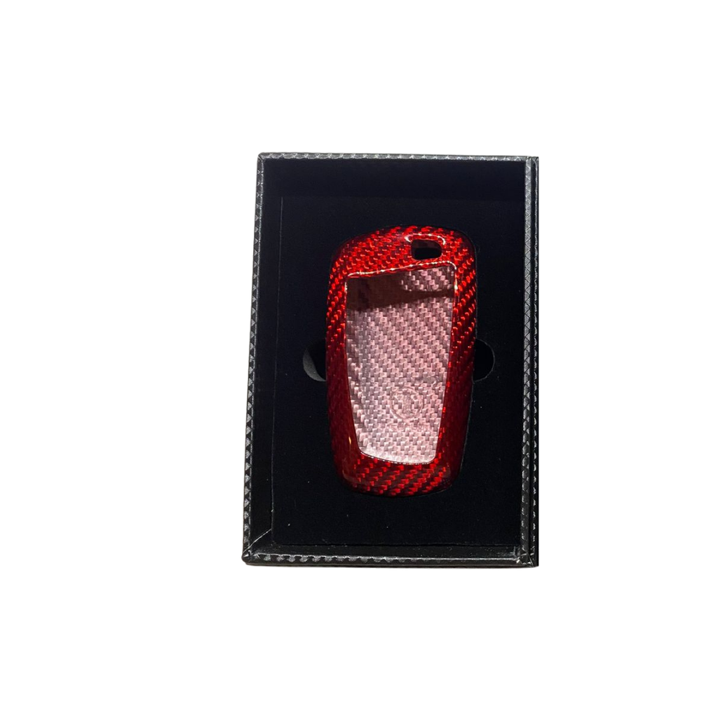 Funda de fibra de carbono para llave de BMW