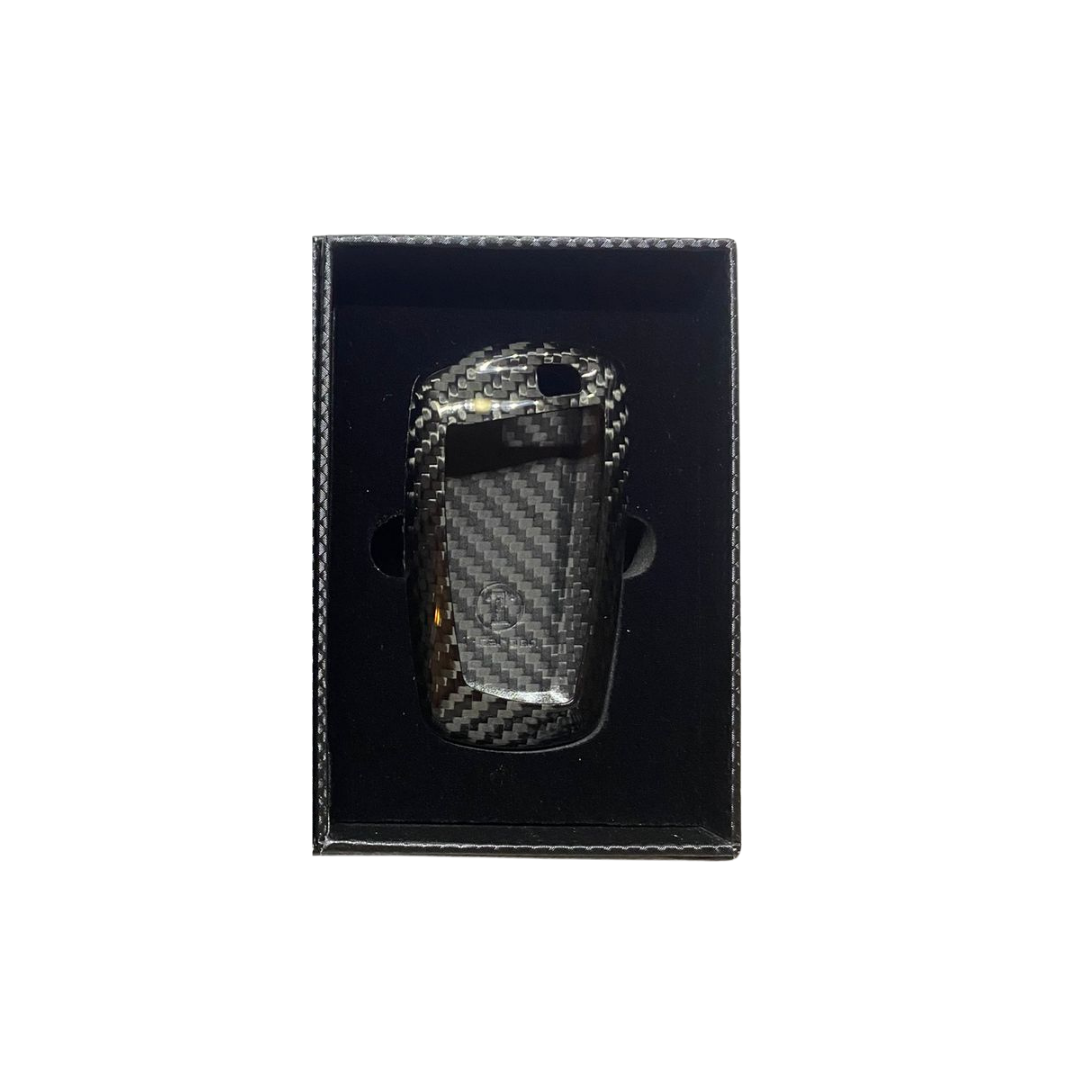 Funda de fibra de carbono para llave de BMW