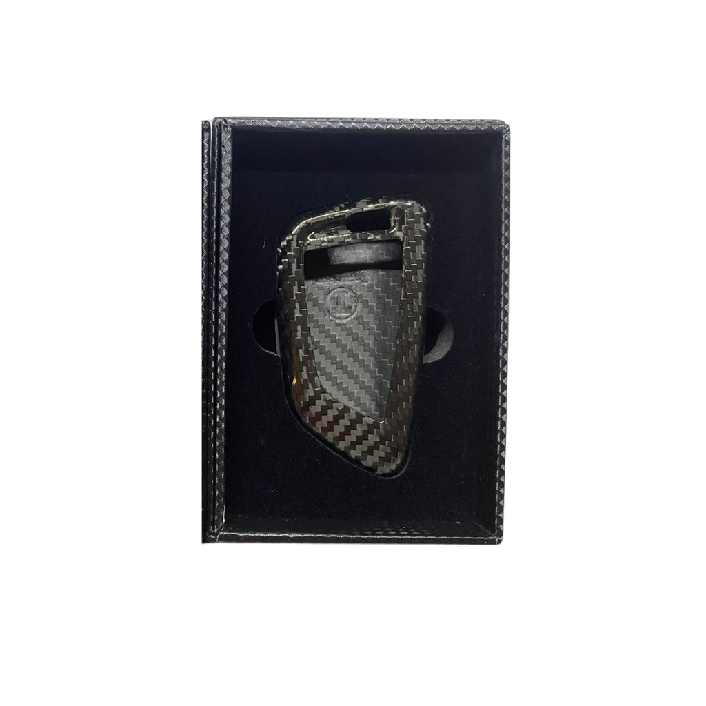 Funda de fibra de carbono para llave de BMW