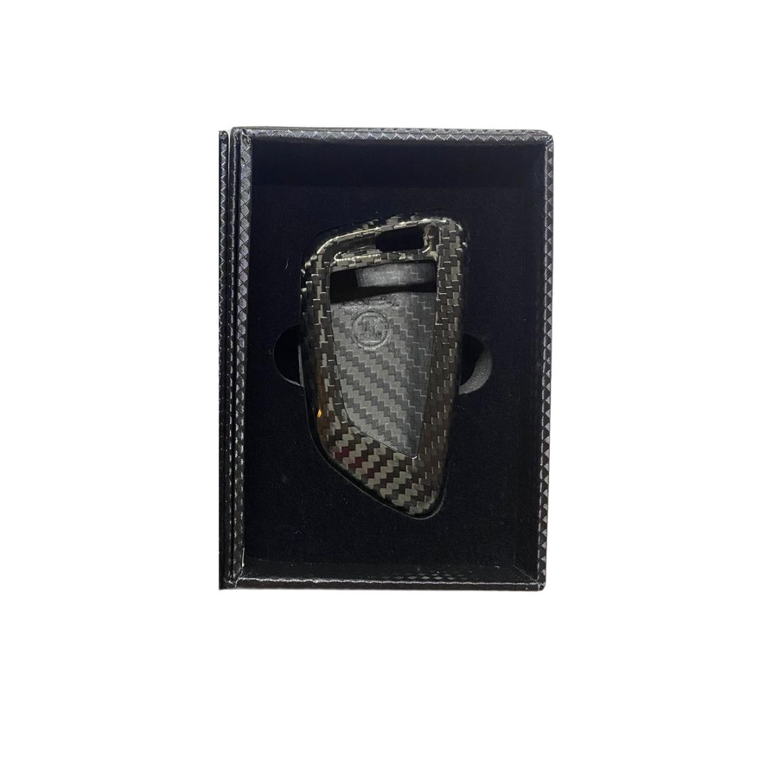 Funda de fibra de carbono para llave de BMW