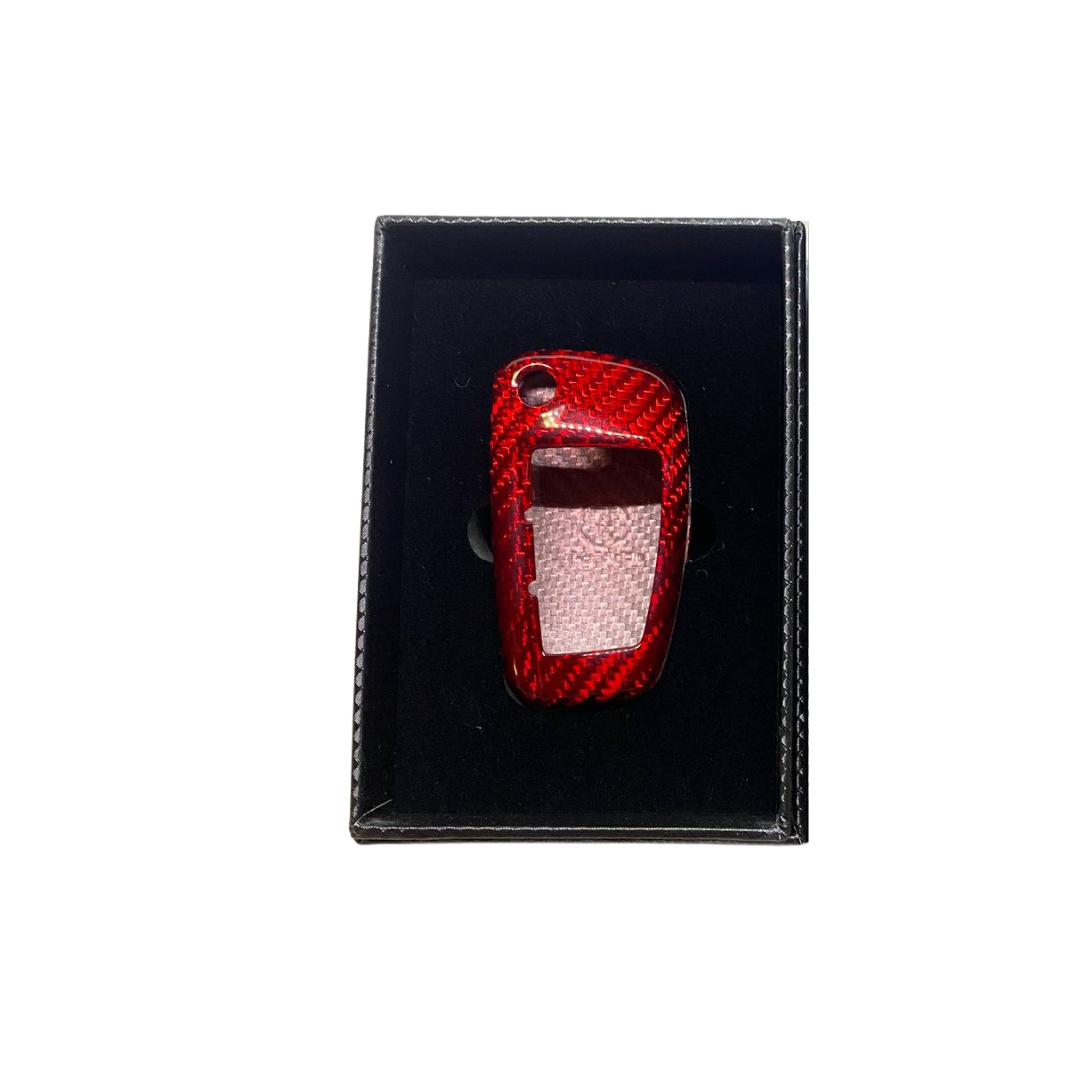 Funda de fibra de carbono para llave de Audi