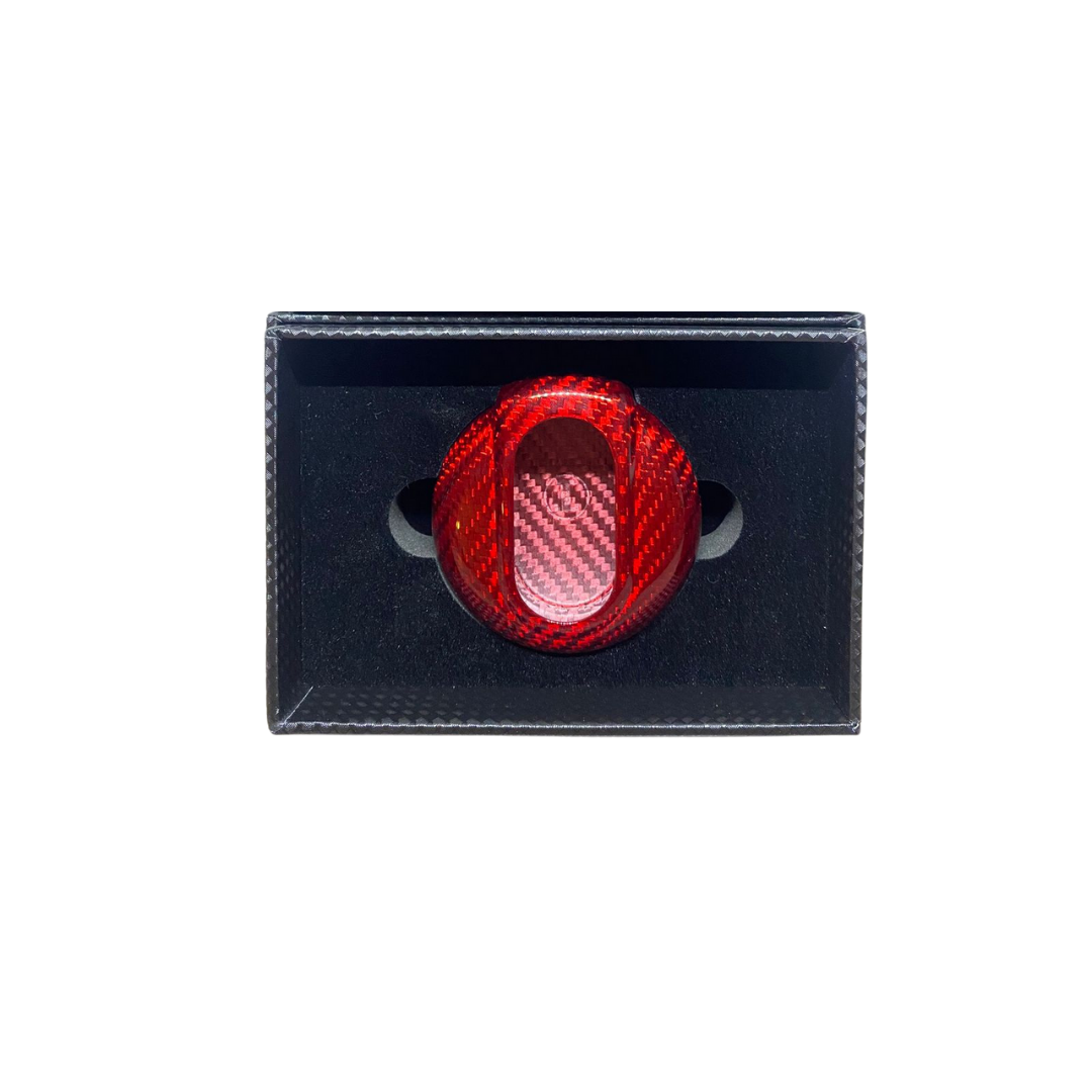 Funda de fibra de carbono para llave de Mini Cooper