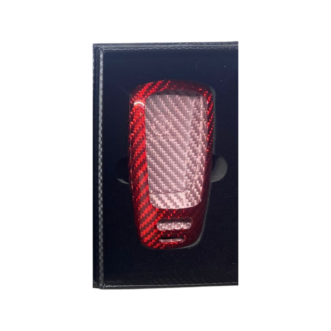 Funda de fibra de carbono para llave de Audi