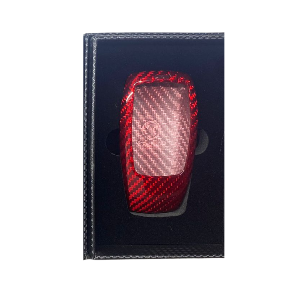 Funda de fibra de carbono para llave de Mercedes Benz
