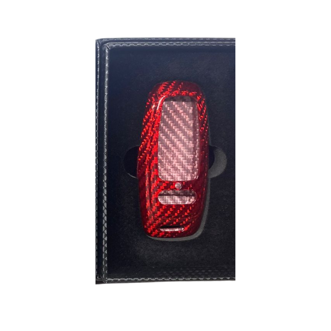 Funda de fibra de carbono para llave de Audi