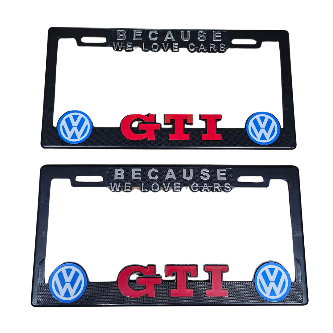GTI License Plate Holder
