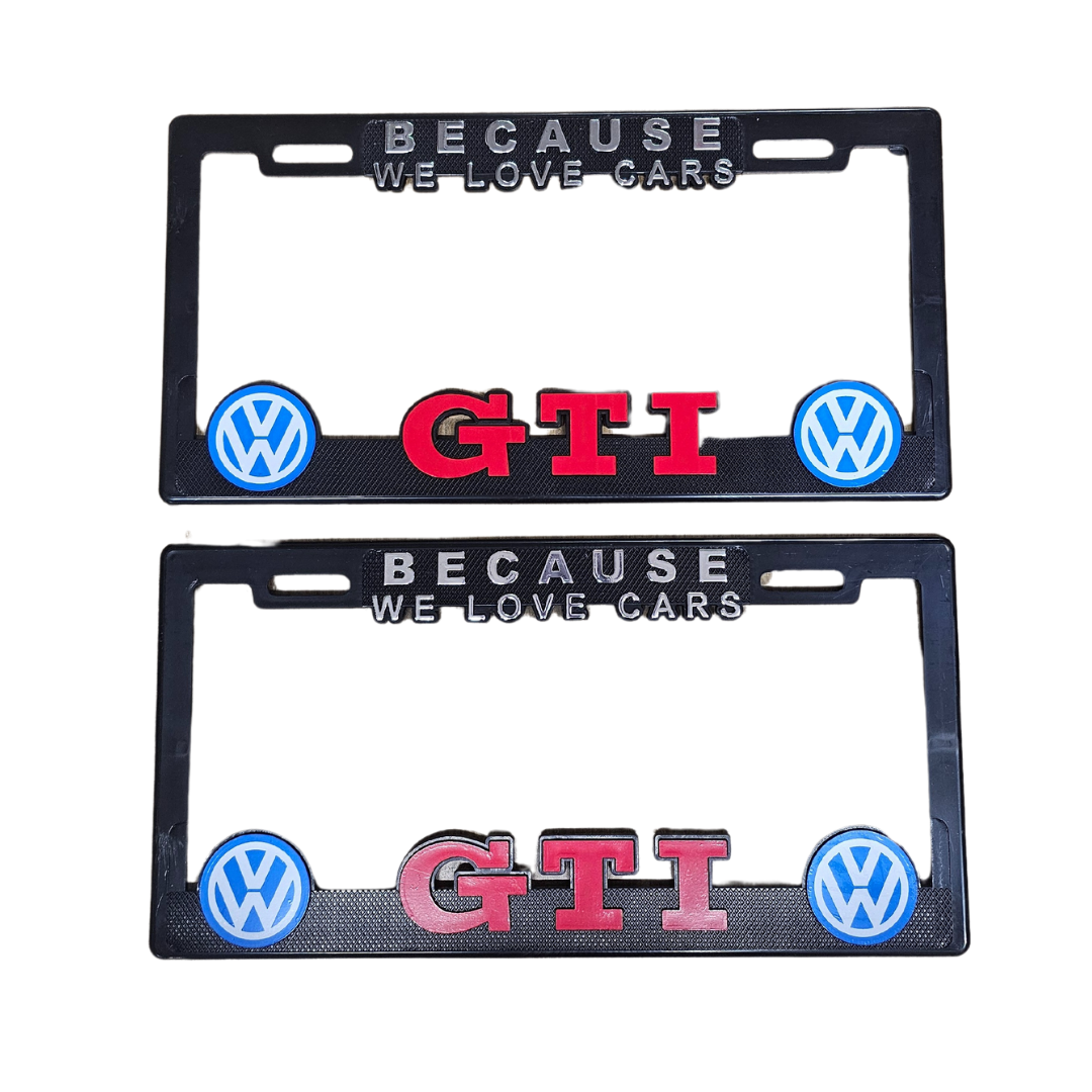 GTI License Plate Holder