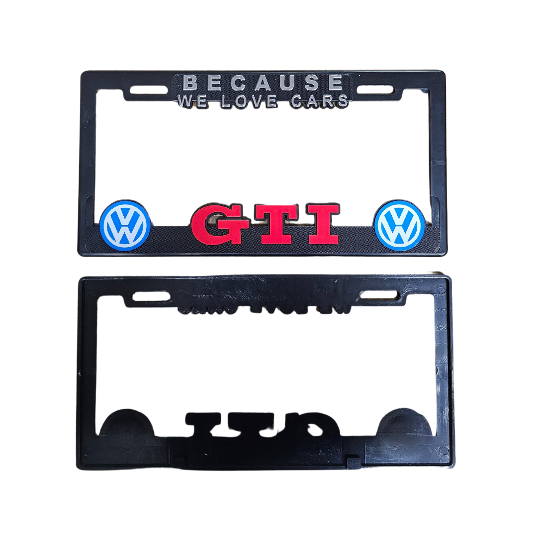 GTI License Plate Holder