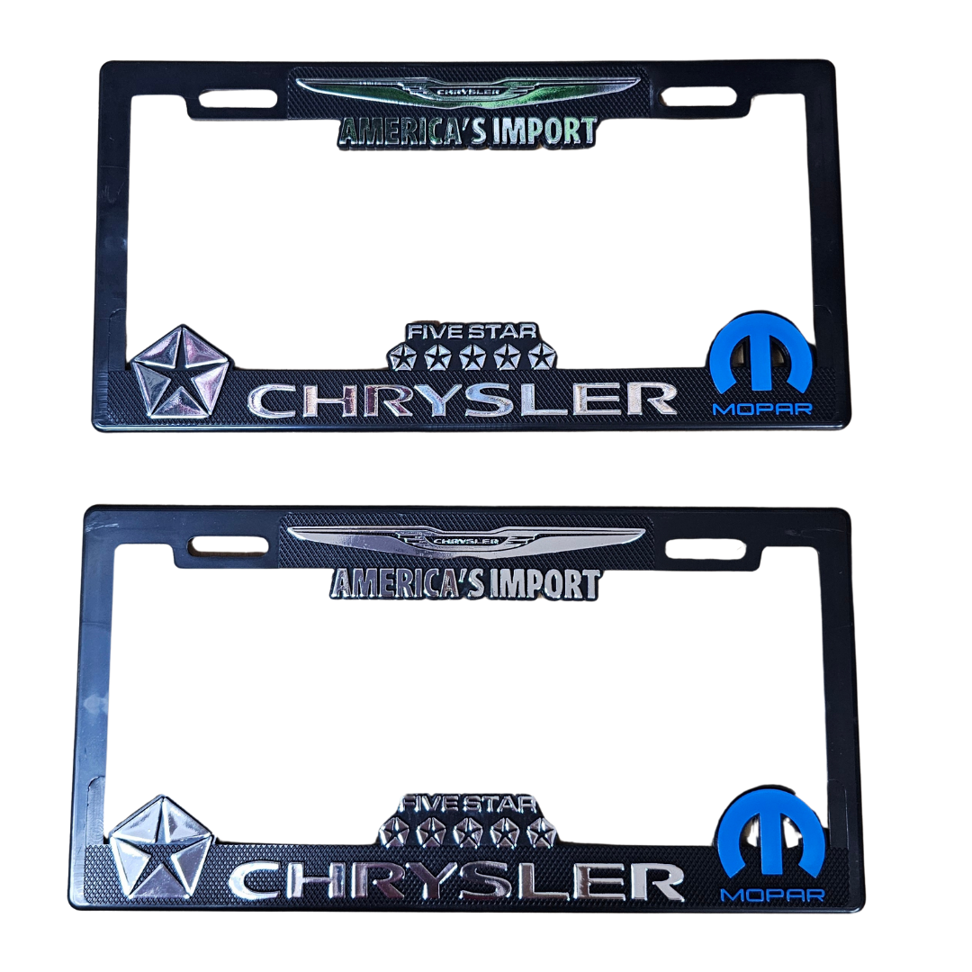 Chrysler License Plate Holder