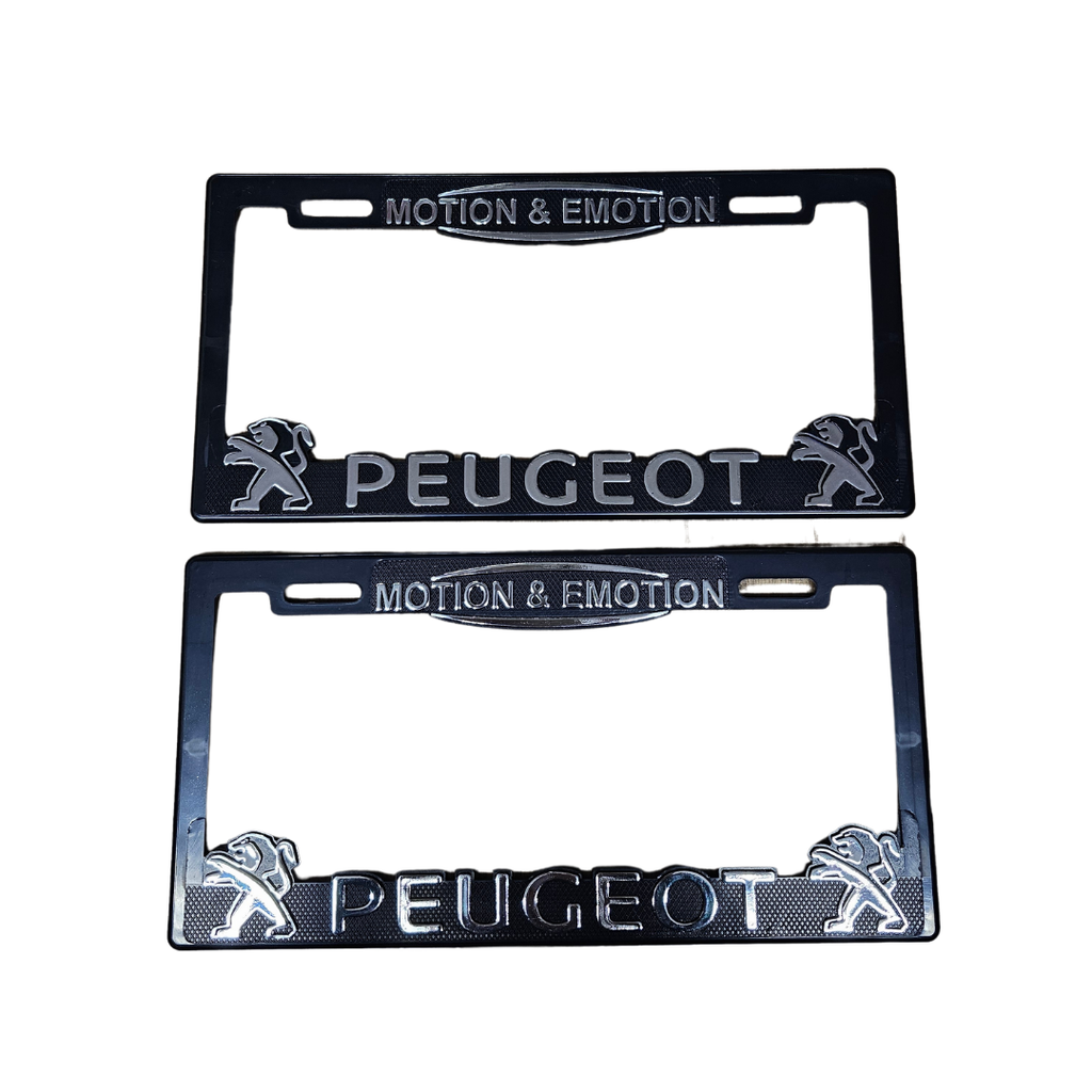 Peugeot License Plate Holder