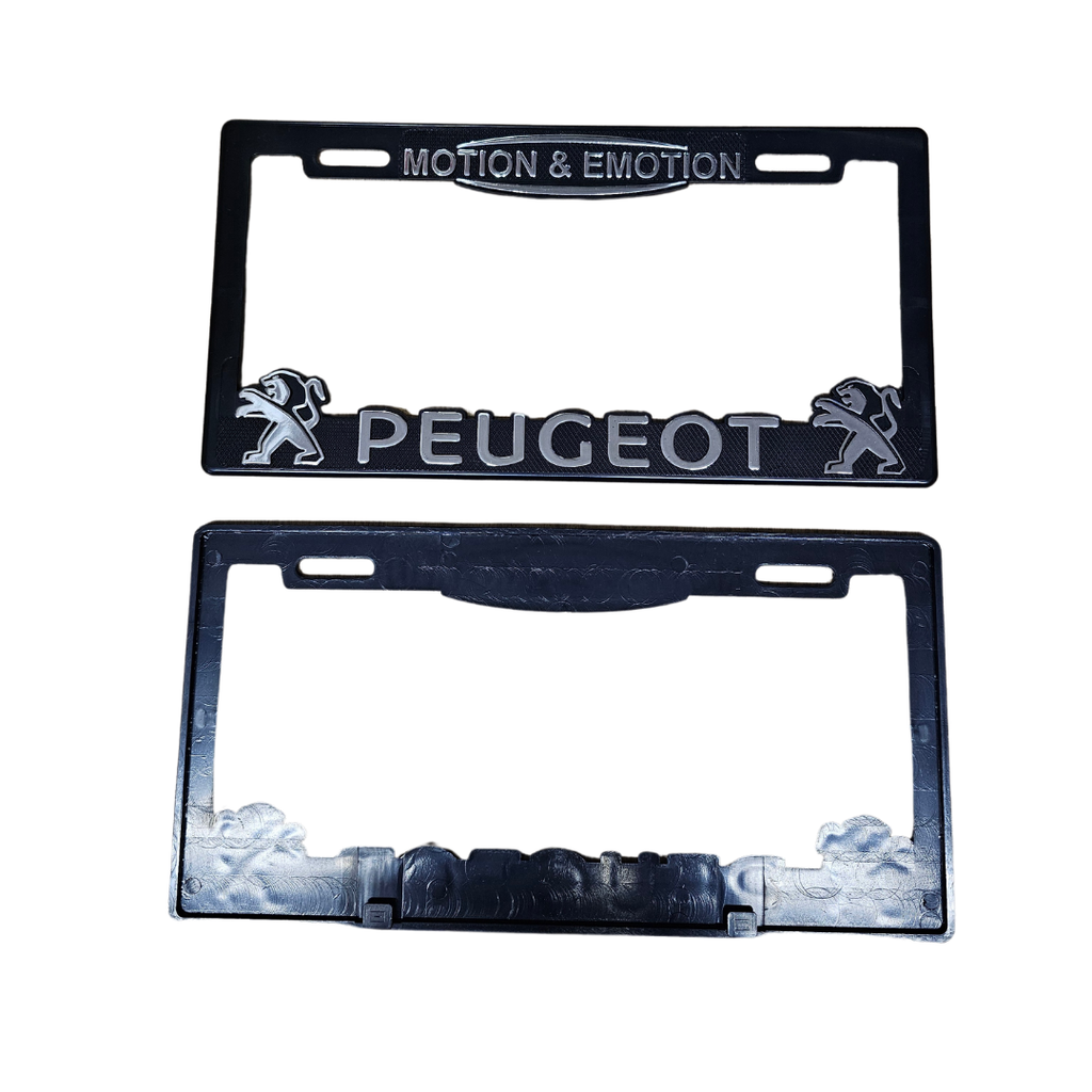 Peugeot License Plate Holder