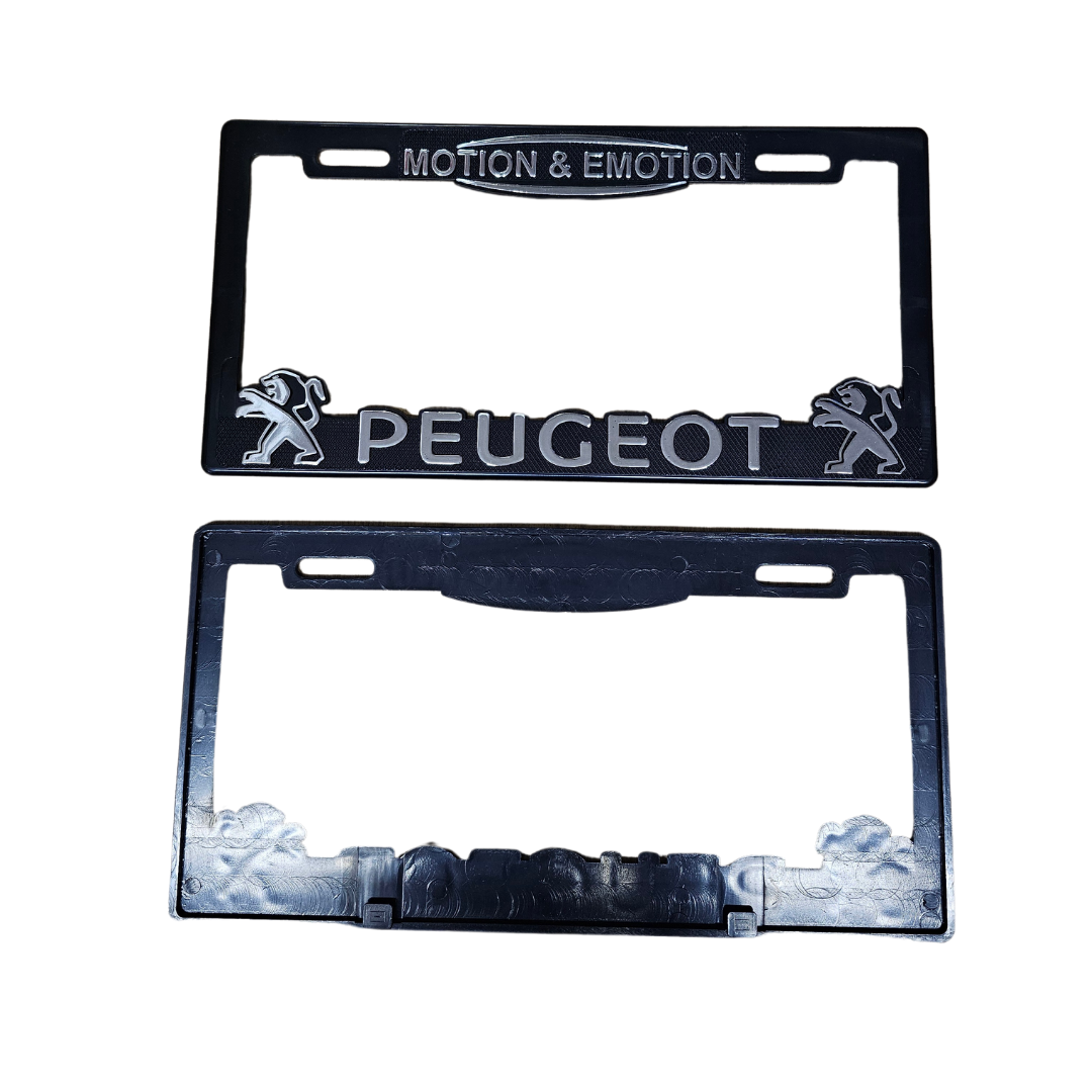 Peugeot License Plate Holder