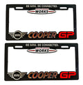 Mini Cooper GP License Plate Frame