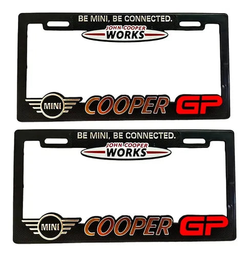 Mini Cooper GP License Plate Frame