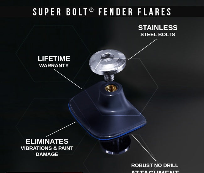 Salpicaderas Super Bolt para Tacoma 2024-2025+