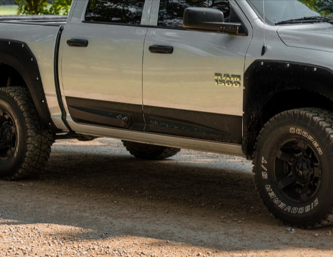 Juego de molduras laterales para puertas RAM 2500/3500 Crew Cab 2019-2024