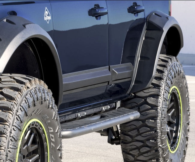 Juego de molduras laterales 4 puertas para Ford Bronco 2021-2025+