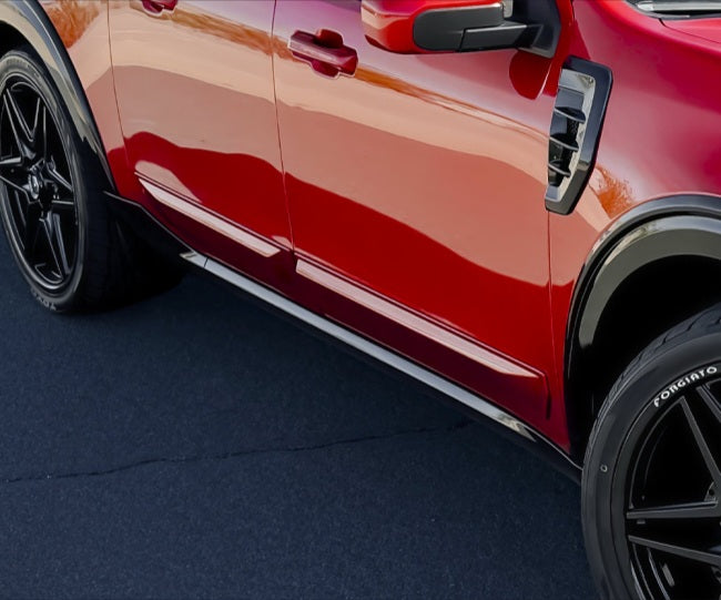 Juego de molduras laterales para puertas Ford Maverick 2021-2025+
