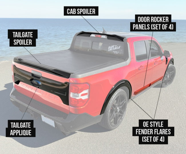 Alerón de techo para Ford Maverick 2021-2025+