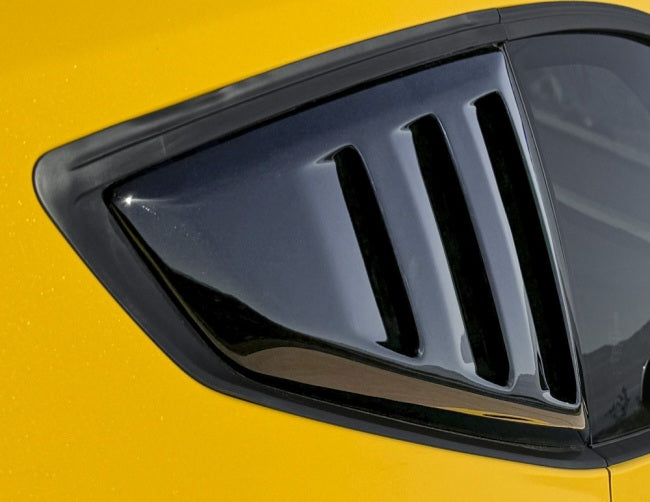 Persianas laterales de ventanas traseras para Ford Mustang 2024-2025+