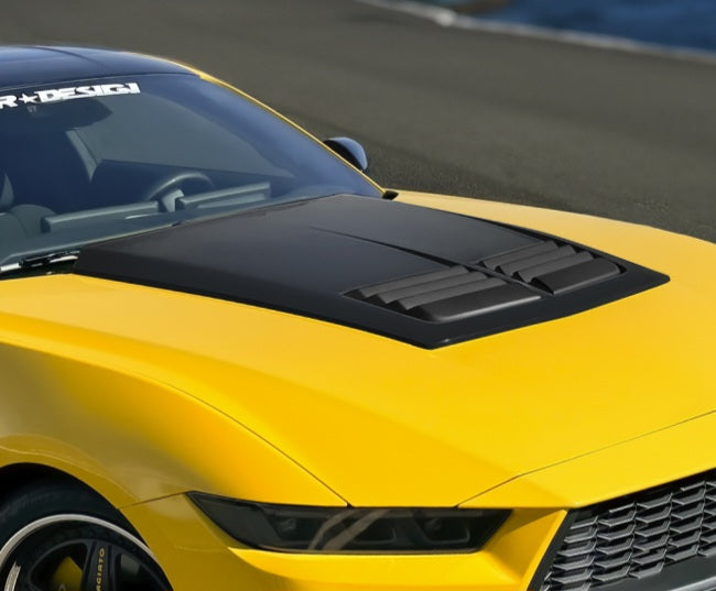 Toma de aire negro satinado para Ford Mustang Ecoboost 2024-2025+