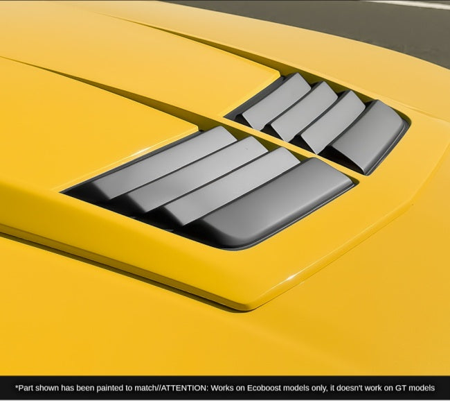 Toma de aire negro satinado para Ford Mustang Ecoboost 2024-2025+