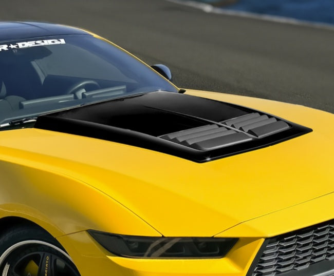 Toma de aire negro brilloso para Ford Mustang Ecoboost 2024-2025+