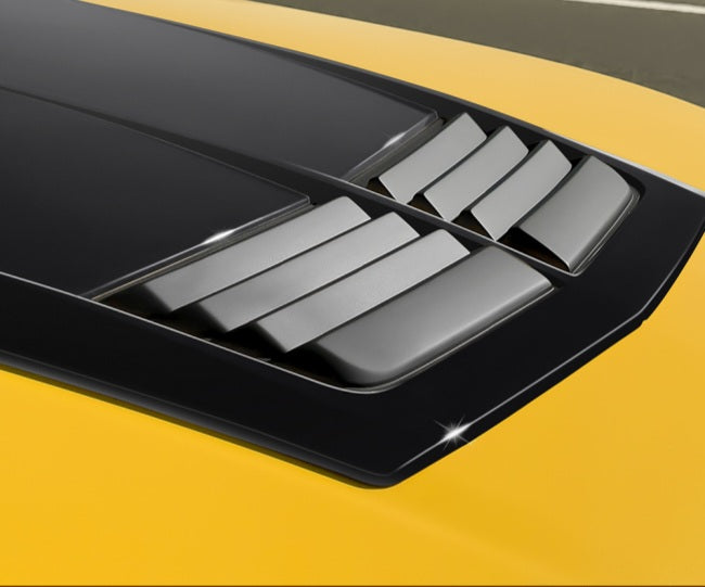 Toma de aire negro brilloso para Ford Mustang Ecoboost 2024-2025+