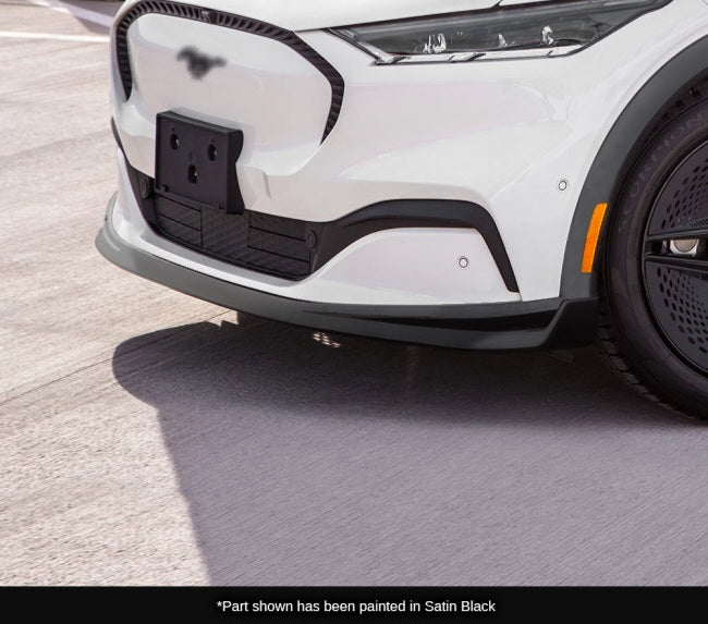 Spoiler delantero negro satinado para Ford Mach-E 2022-2025