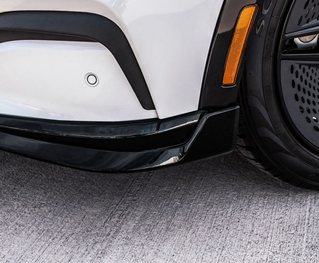 Spoiler delantero negro brilloso para Ford Mach-E 2022-2025