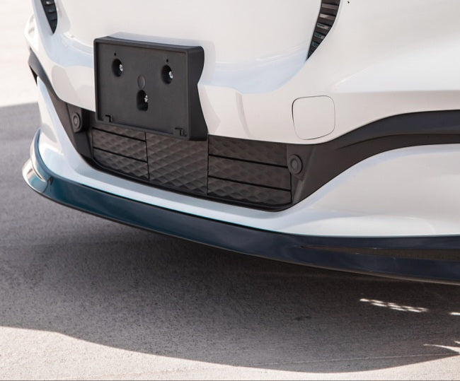 Spoiler delantero negro brilloso para Ford Mach-E 2022-2025