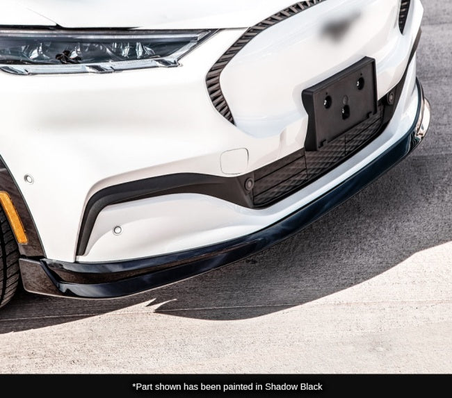 Spoiler delantero negro brilloso para Ford Mach-E 2022-2025