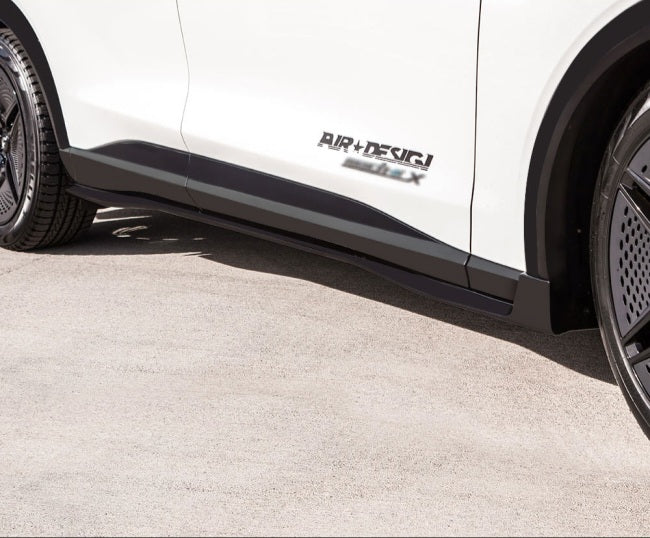 Juego de faldones laterales negro satinado para Ford Mach-E 2022-2025