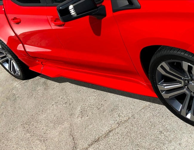 Faldones laterales para Chevrolet Silverado 1500 Crew Cab/Short box 2019-2025