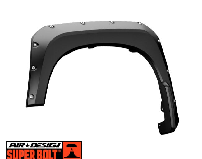 Salpicaderas Super Bolt para Chevrolet Silverado 1500 Short Box 69.92" 2022-2025+