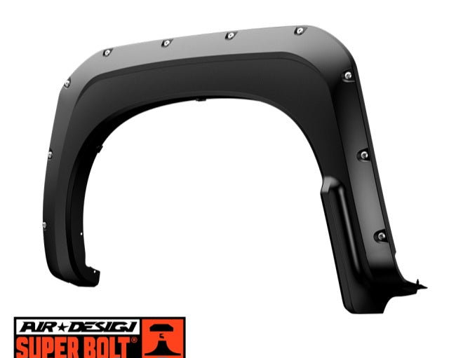 Salpicaderas Super Bolt para Chevrolet Silverado 1500 Short Box 69.92" 2022-2025+