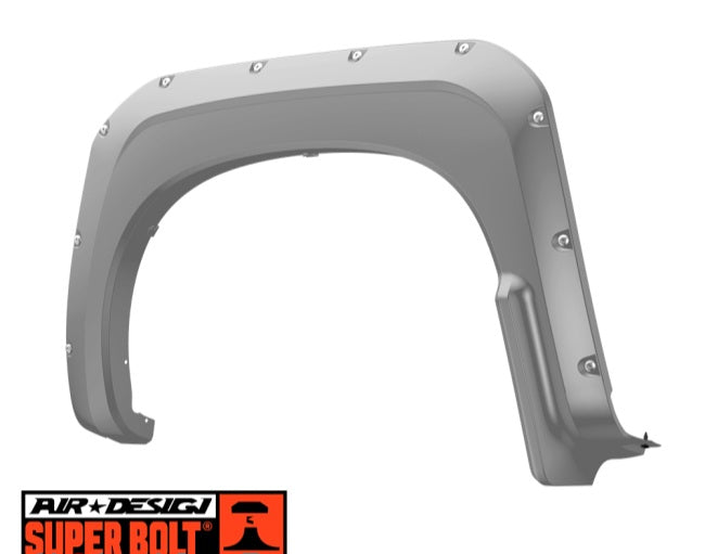 Salpicaderas Super Bolt para Chevrolet Silverado 1500 Short Box 69.92" 2022-2025+