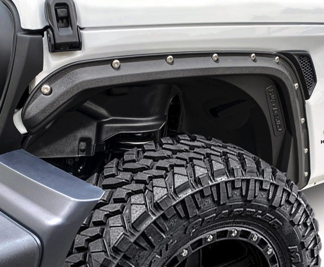 Salpicaderas con revestimiento para Jeep Wrangler JL 2018-2025