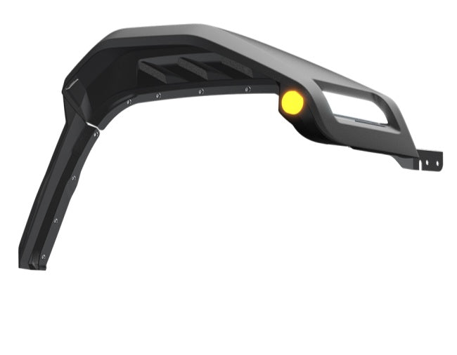 Salpicaderas Panther Pro con faldones y luz ámbar para Wrangler JL 2018-2025