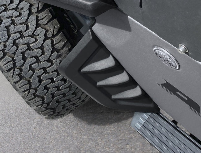 Salpicaderas High Top con faldones y luz LED para Wrangler JL 2018-2025