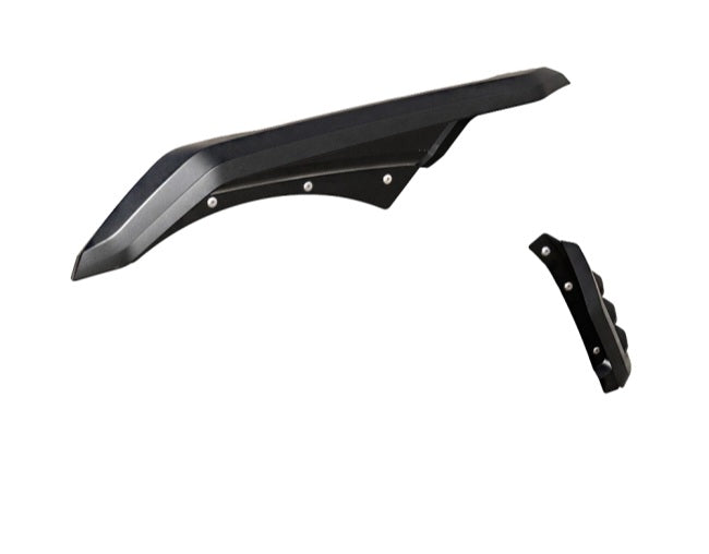 Salpicaderas High Top con faldones y luz LED para Wrangler JL 2018-2025