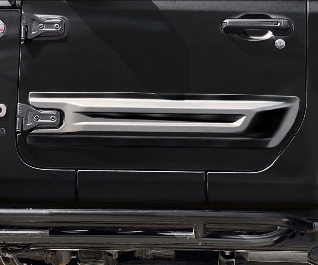 Juego de molduras laterales para 2 puertas Jeep Wrangler 2018-2025