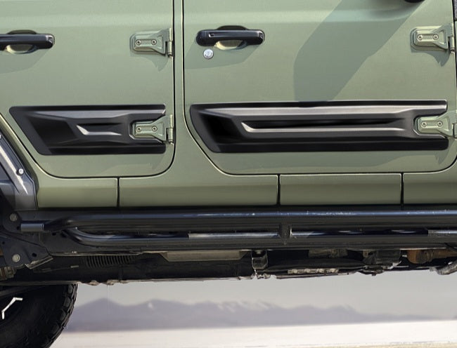 Juego de molduras laterales para 4 puertas Jeep Wrangler JL 2018-2025