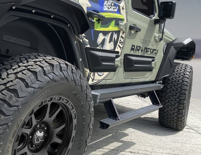 Juego de molduras laterales para 4 puertas Jeep Wrangler JL 2018-2025