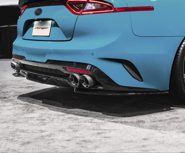 Difusor trasero para KIA Stinger 3.3L GT 2018-2023