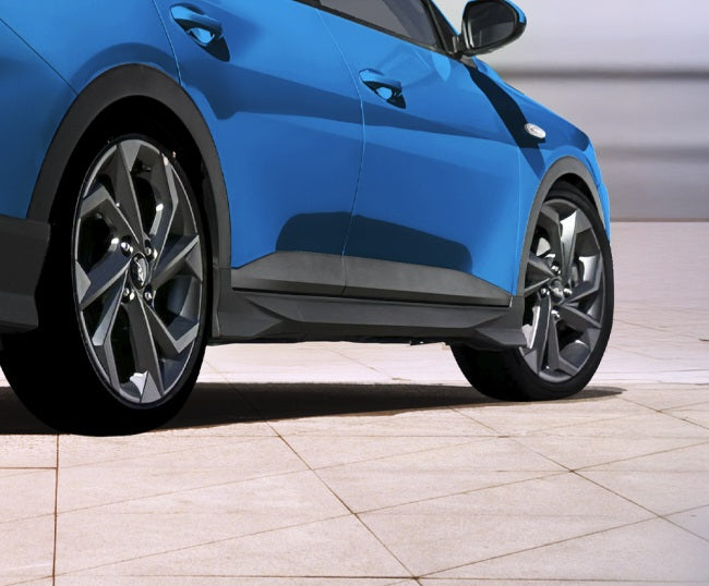 Juego de faldones laterales para KIA K3 sedan 2024-2025+