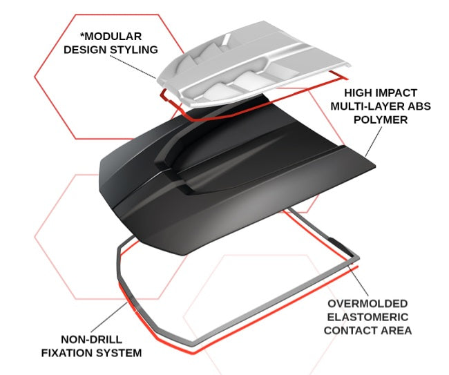 Toma de aire para RAM 1500 DT 2019-2025