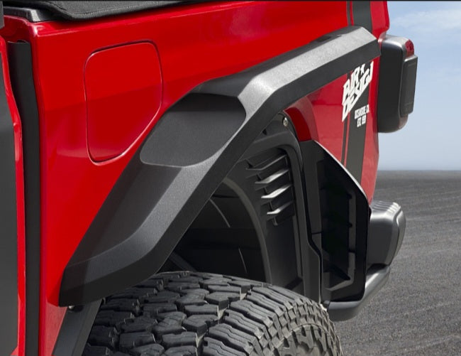Salpicaderas Con Faldon Y Luz Led para Jeep Gladiator Jt 2019-2025