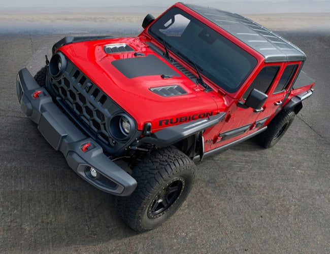 Salpicaderas Con Faldon Y Luz Led para Jeep Gladiator Jt 2019-2025