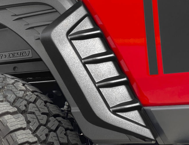 Salpicaderas Con Faldon Y Luz Led para Jeep Gladiator Jt 2019-2025